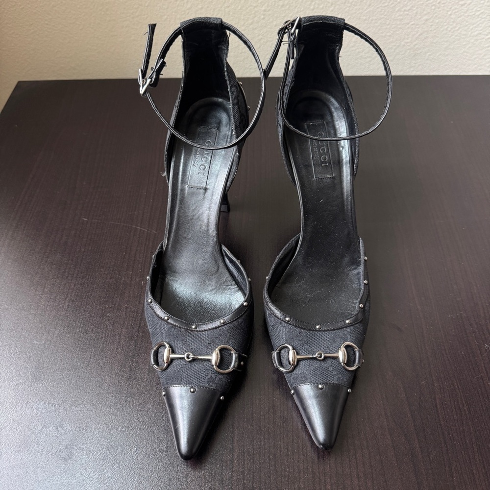 Gucci Horsebit Heels (38.5)
